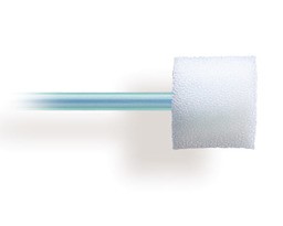 Oxygen catheter – with fixed compress